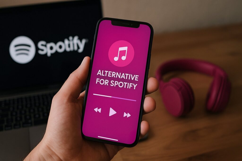 alternatief voor spotify, spotify