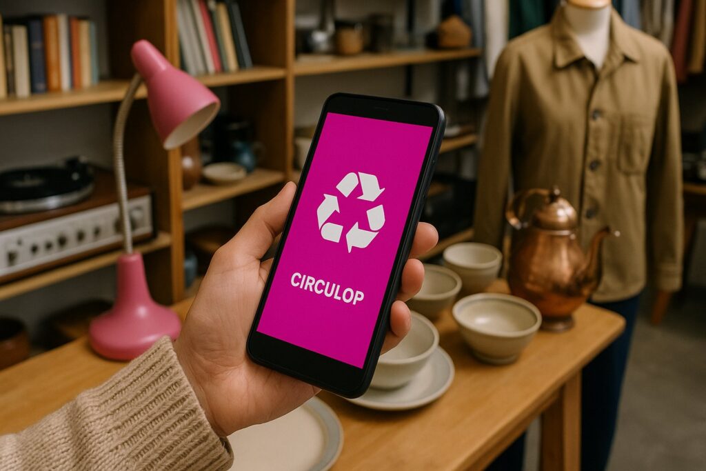 kringloop app, kringloop