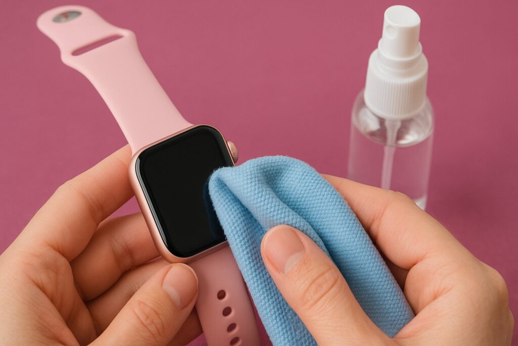 smartwatch schoonmaken, smartwatch