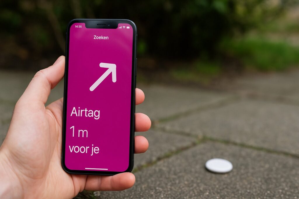 airtag zoeken, airtag