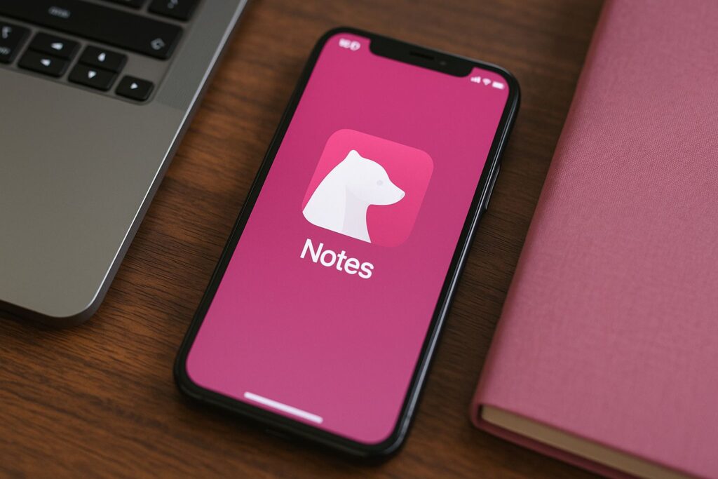 Meer grip op je werkdag met de bear app als rustpunt