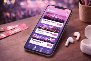 evenementen app, evenementen