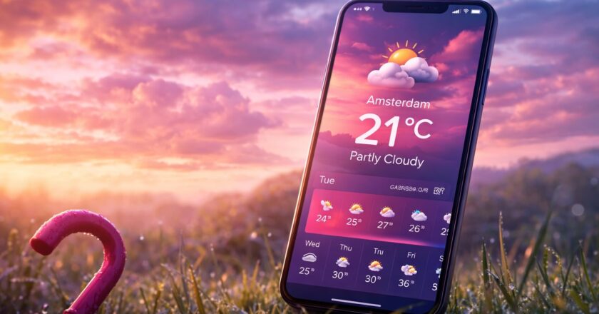 Betere weersinzichten krijgen met de weatherpro app in het dagelijks gebruik