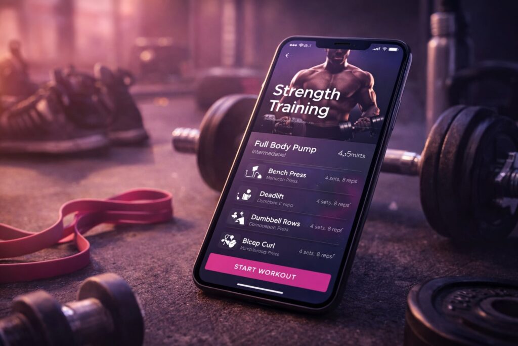 Zo kies je de beste krachttraining app die echt bij je training past