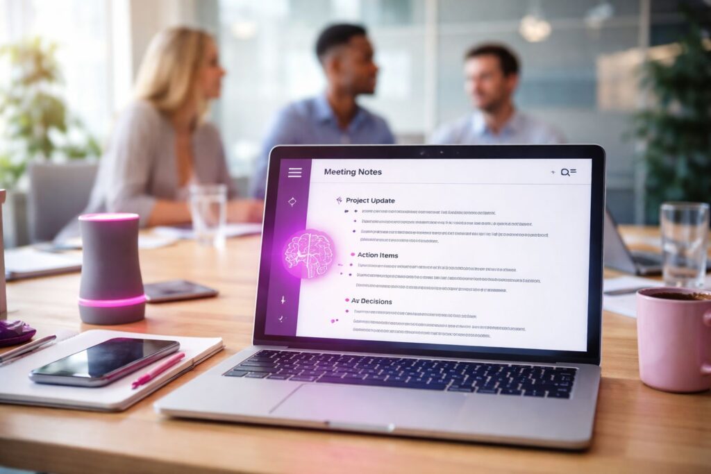 Slim en betrouwbaar notulen maken met ai in de dagelijkse praktijk