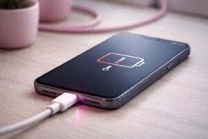 iphone laadt niet op